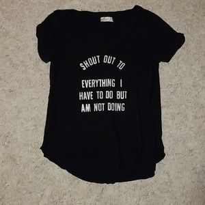 Hollister graphic tee